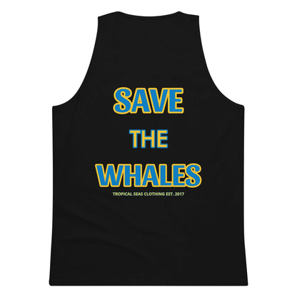 Men’s Premium Save the Whales Tank Top